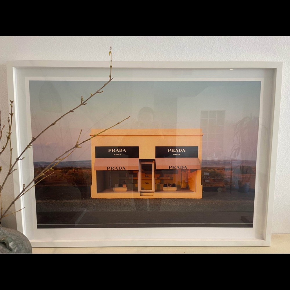House of Spoils Prada Marfa framed print!